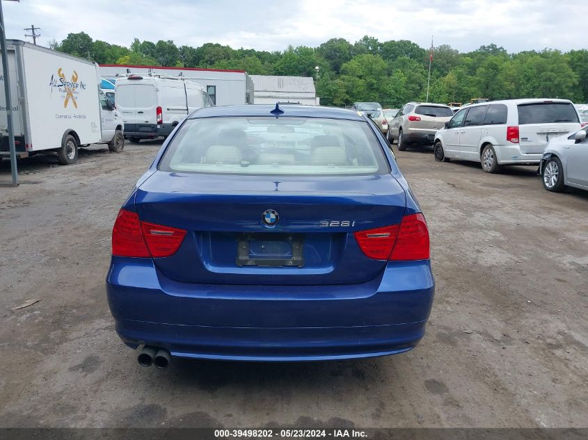 2011 BMW 328I xDrive VIN: WBAPK5C50BA662796 Lot: 39498202