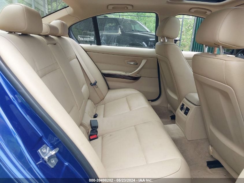 2011 BMW 328I xDrive VIN: WBAPK5C50BA662796 Lot: 39498202