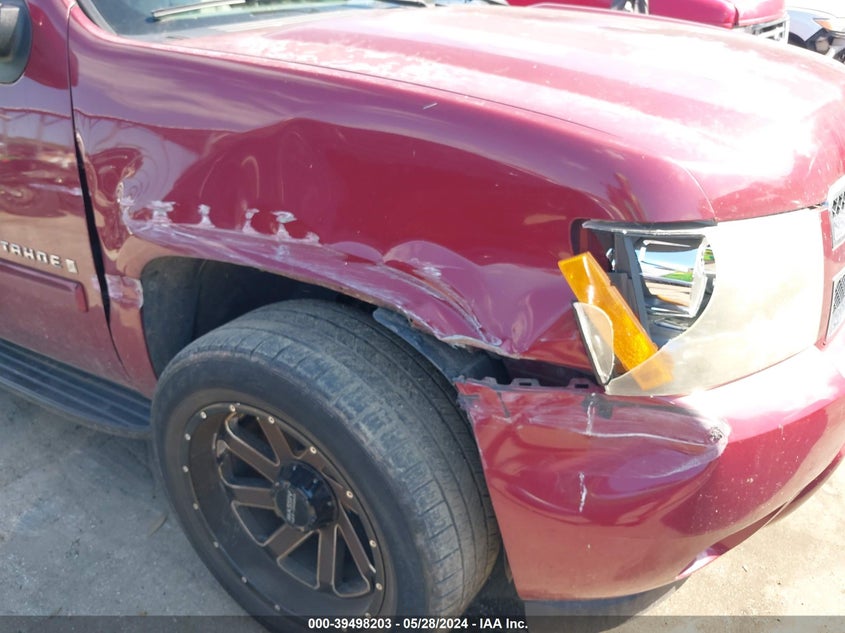 2007 Chevrolet Tahoe Lt VIN: 1GNFK13047J293838 Lot: 39498203