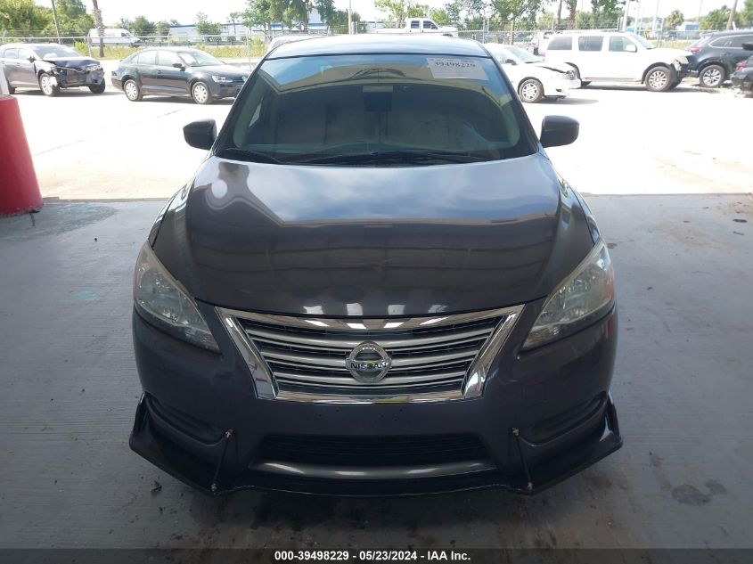 2014 Nissan Sentra Fe+ S/Fe+ Sv/S/Sl/Sr/Sv VIN: 3N1AB7AP2EL667278 Lot: 39498229