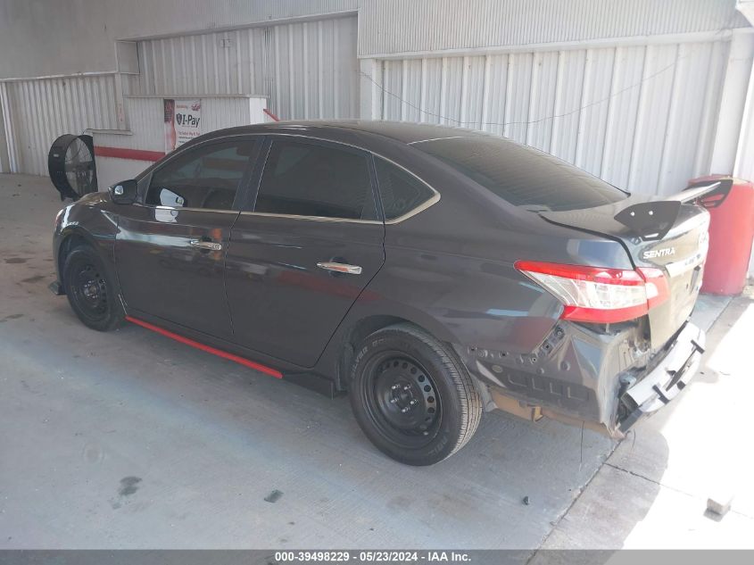 2014 Nissan Sentra Fe+ S/Fe+ Sv/S/Sl/Sr/Sv VIN: 3N1AB7AP2EL667278 Lot: 39498229