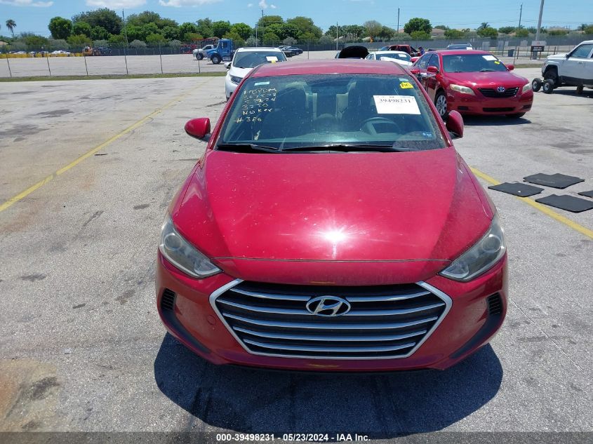 2017 Hyundai Elantra Se VIN: KMHD74LF4HU423250 Lot: 39498231