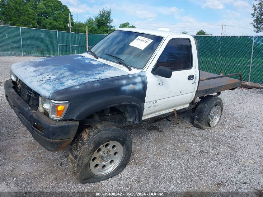 1995 Toyota Pickup 1/2 Ton Short Whlbse Dx VIN: JT4RN01P6S7071461 Lot: 39498242