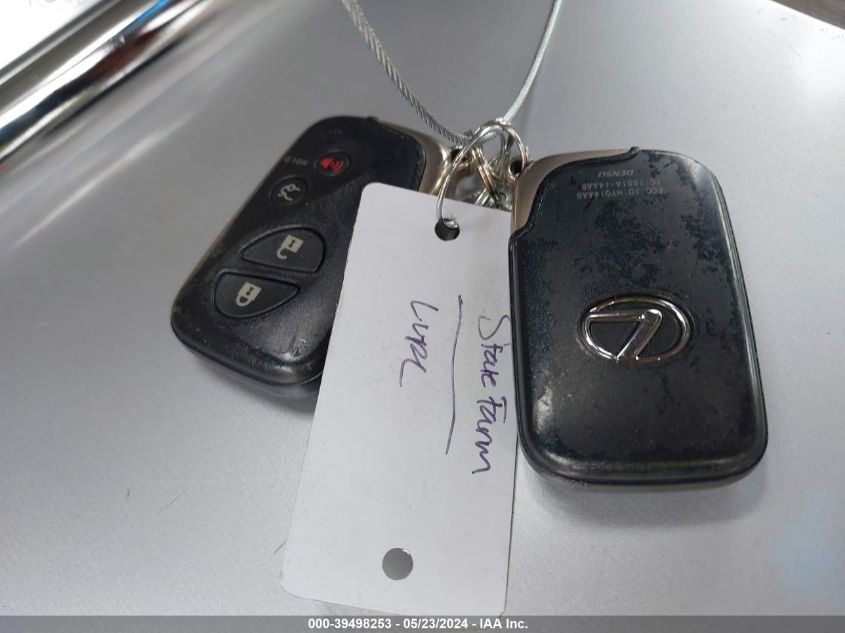 2009 Lexus Es 350 VIN: JTHBJ46G192285650 Lot: 39498253