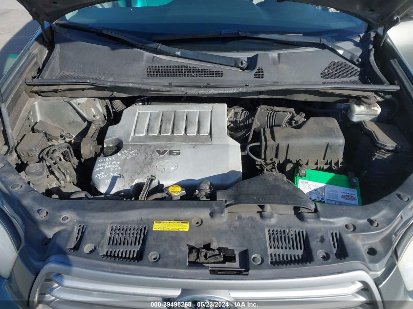 2010 Toyota Highlander Se V6 VIN: 5TDKK3EH2AS011115 Lot: 39498268