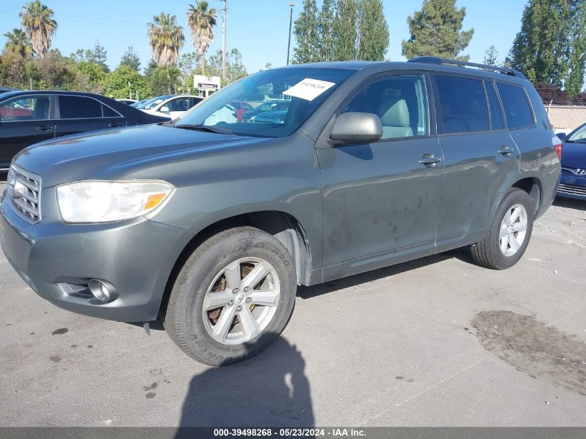 2010 Toyota Highlander Se V6 VIN: 5TDKK3EH2AS011115 Lot: 39498268