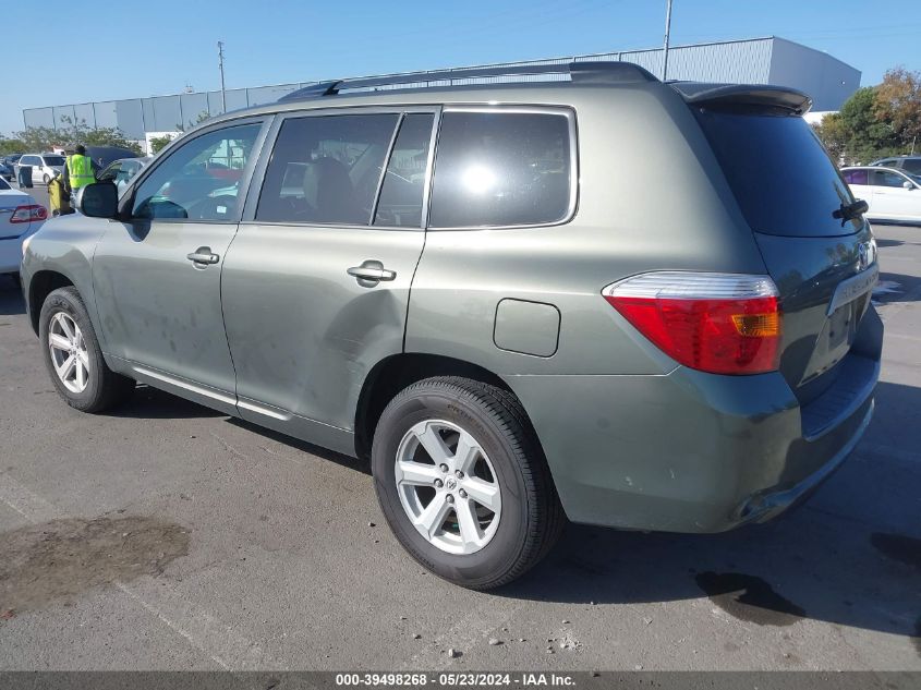 2010 Toyota Highlander Se V6 VIN: 5TDKK3EH2AS011115 Lot: 39498268