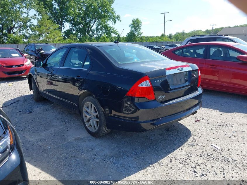 2012 Ford Fusion Sel VIN: 3FAHP0JA3CR211404 Lot: 39498276