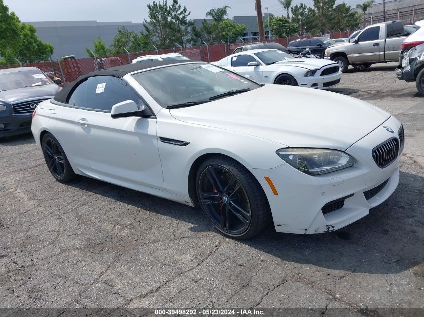 2013 BMW 650I VIN: WBAYP9C52DDW21052 Lot: 39498292