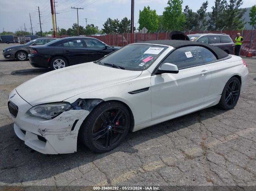 2013 BMW 650I VIN: WBAYP9C52DDW21052 Lot: 39498292