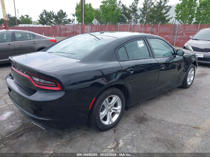 2021 Dodge Charger Sxt Rwd VIN: 2C3CDXBG6MH510878 Lot: 39498293