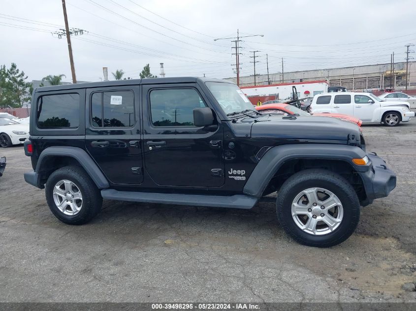 2020 Jeep Wrangler Unlimited Sport S 4X4 VIN: 1C4HJXDN3LW220216 Lot: 39498295