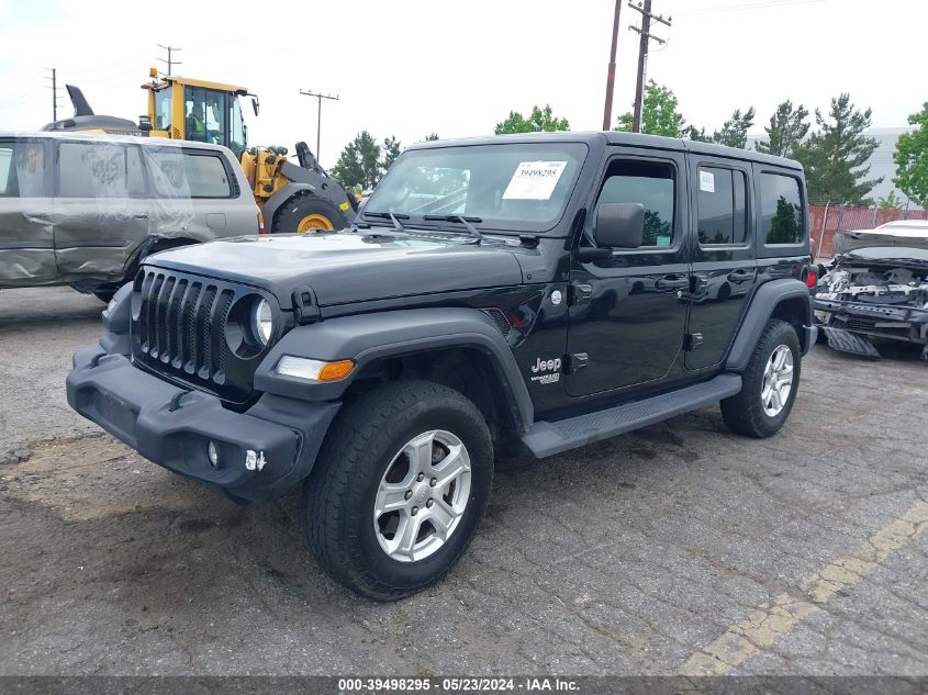 2020 Jeep Wrangler Unlimited Sport S 4X4 VIN: 1C4HJXDN3LW220216 Lot: 39498295