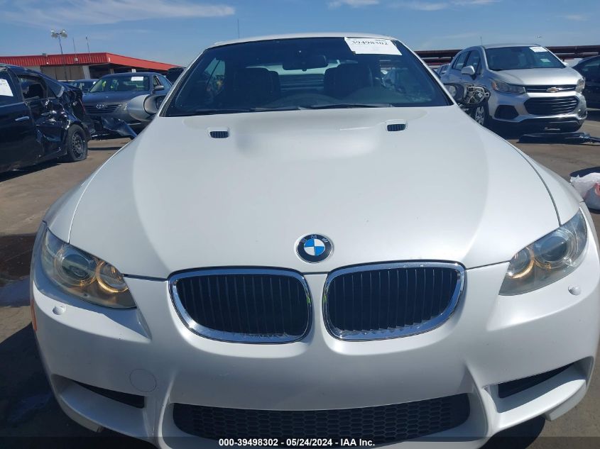 2011 BMW M3 VIN: WBSDX9C5XBE784338 Lot: 39498302