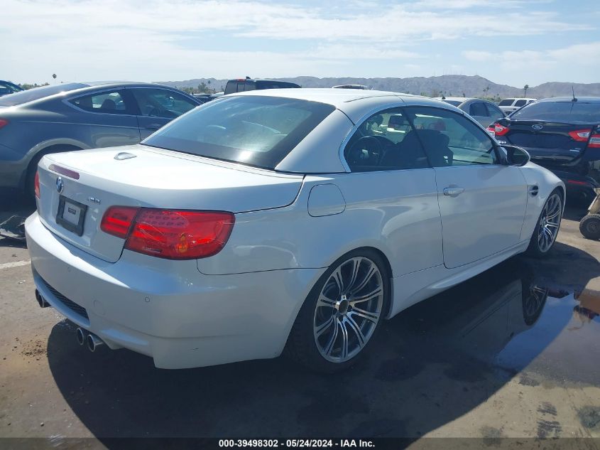 2011 BMW M3 VIN: WBSDX9C5XBE784338 Lot: 39498302