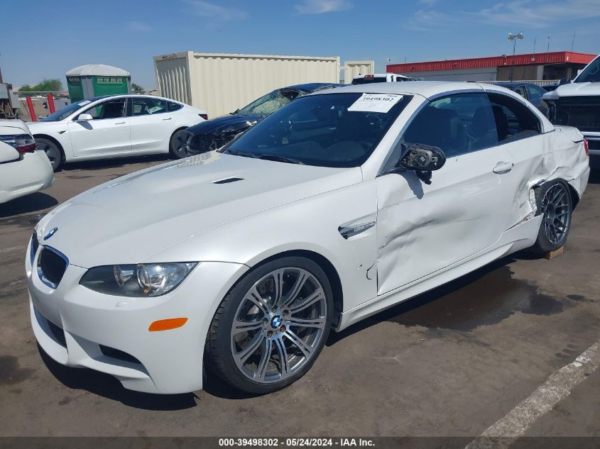 2011 BMW M3 VIN: WBSDX9C5XBE784338 Lot: 39498302