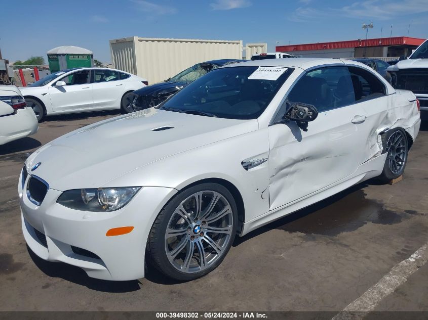 2011 BMW M3 VIN: WBSDX9C5XBE784338 Lot: 39498302