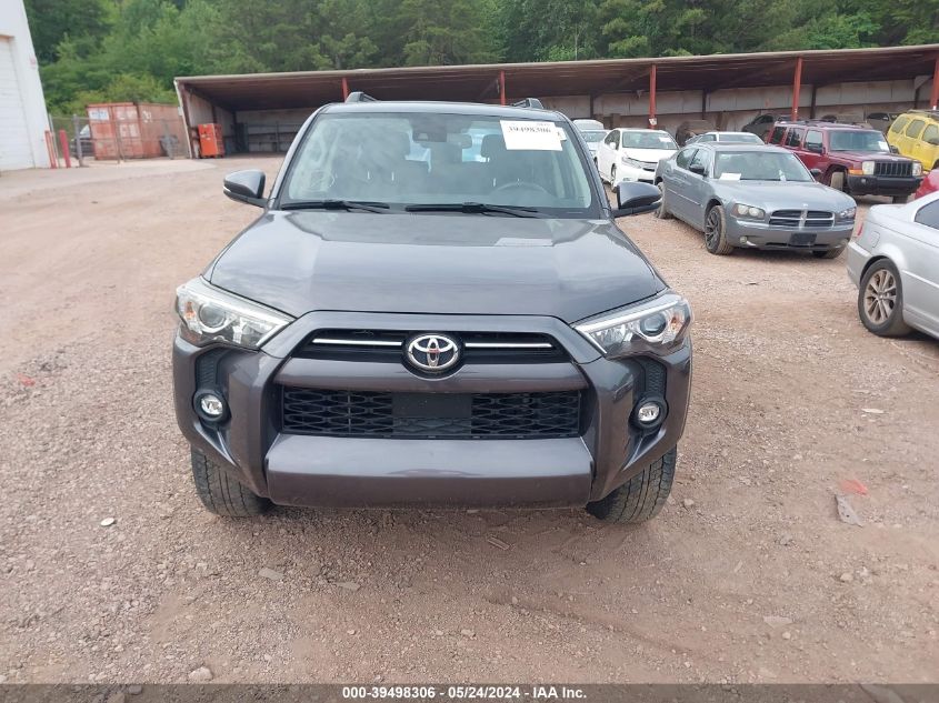 2021 Toyota 4Runner Sr5 Premium VIN: JTEFU5JR4M5250824 Lot: 39498306