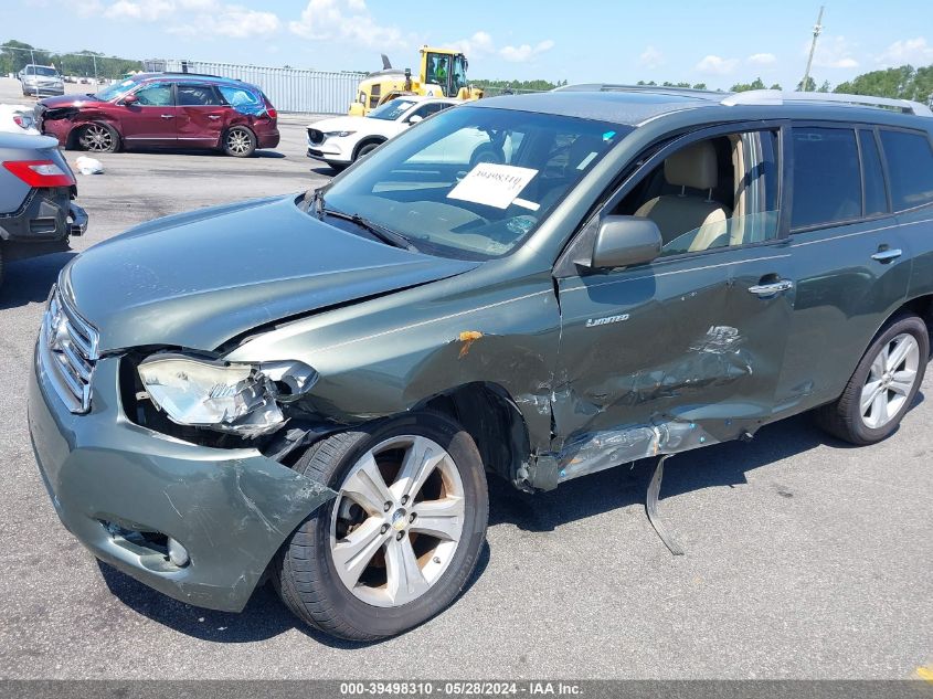 2008 Toyota Highlander Limited VIN: JTEDS42A782004356 Lot: 39498310