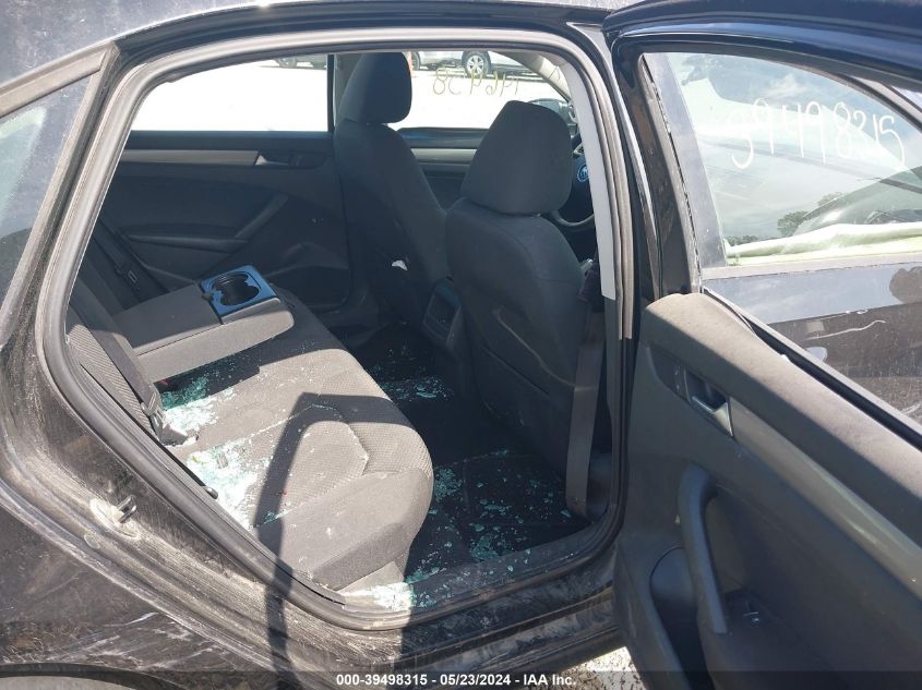 2013 Volkswagen Passat 2.5L S VIN: 1VWAH7A36DC089864 Lot: 39498315