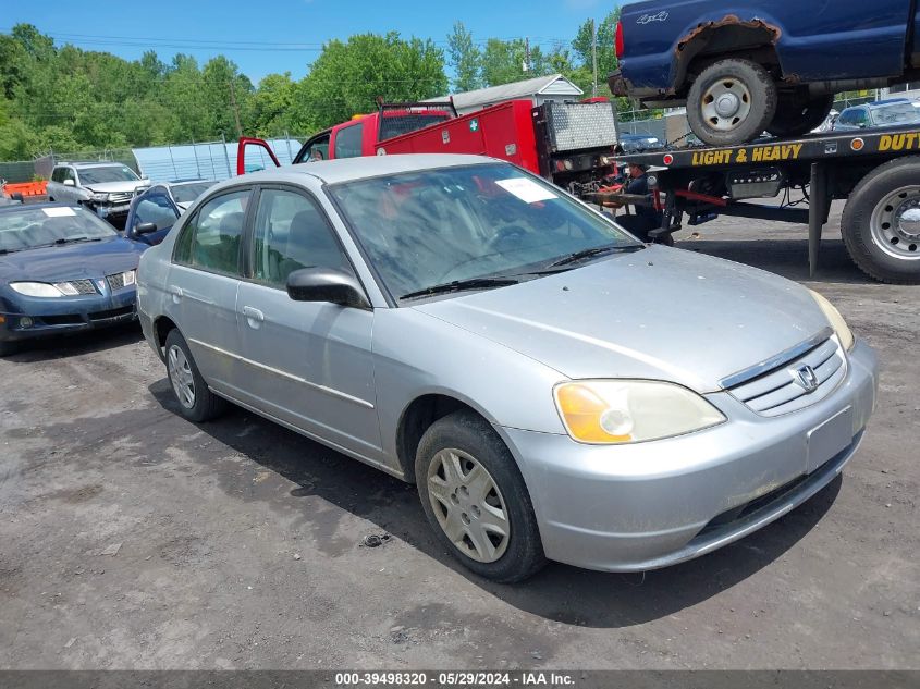 2003 Honda Civic Lx VIN: 2HGES16573H506418 Lot: 39498320