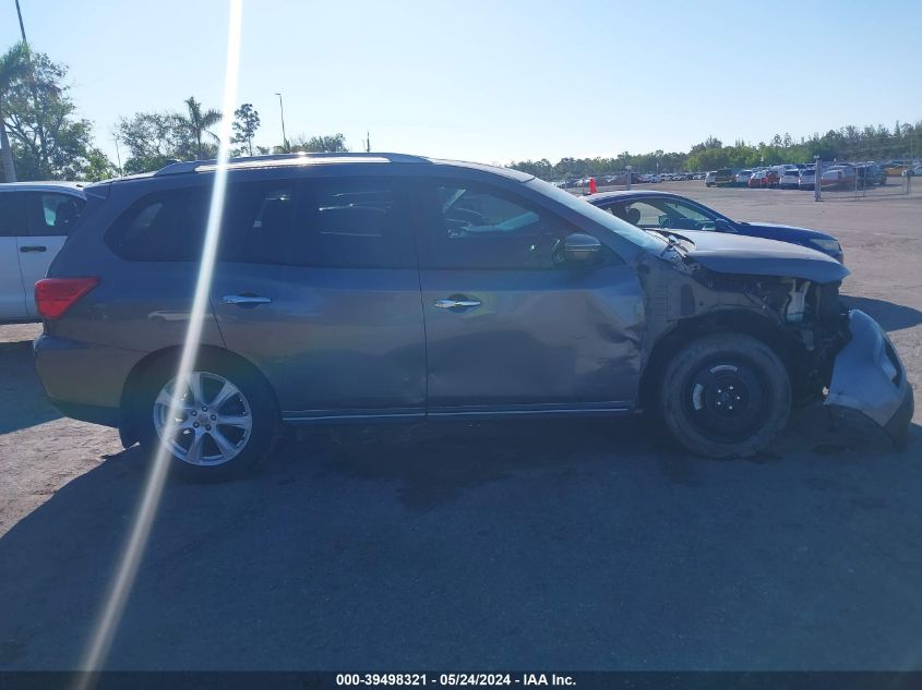 2019 Nissan Pathfinder S VIN: 5N1DR2MN4KC636135 Lot: 39498321