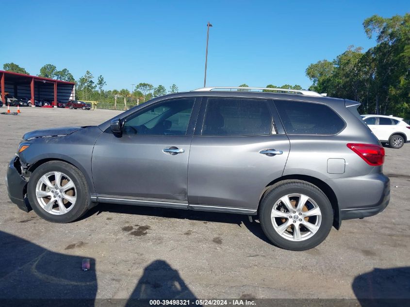 2019 Nissan Pathfinder S VIN: 5N1DR2MN4KC636135 Lot: 39498321