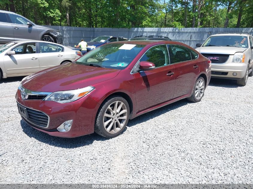 2014 Toyota Avalon Xle Touring VIN: 4T1BK1EBXEU077912 Lot: 39498324