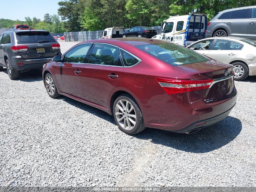 2014 Toyota Avalon Xle Touring VIN: 4T1BK1EBXEU077912 Lot: 39498324