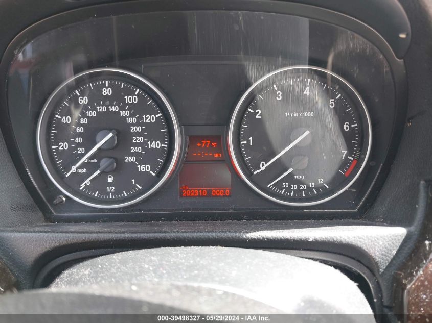 2011 BMW 328I xDrive VIN: WBAPK5G56BNN27325 Lot: 39498327