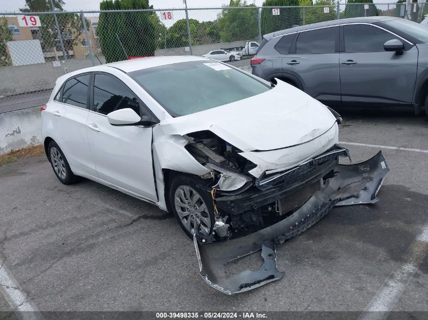 2017 Hyundai Elantra Gt VIN: KMHD35LH3HU379471 Lot: 39498335