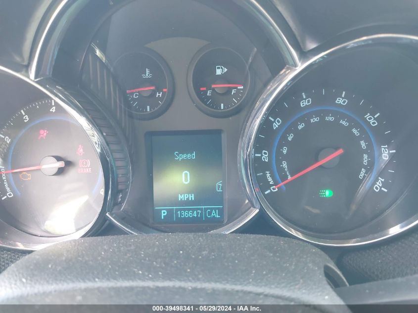 2011 Chevrolet Cruze Ltz VIN: 1G1PH5S93B7134746 Lot: 39498341