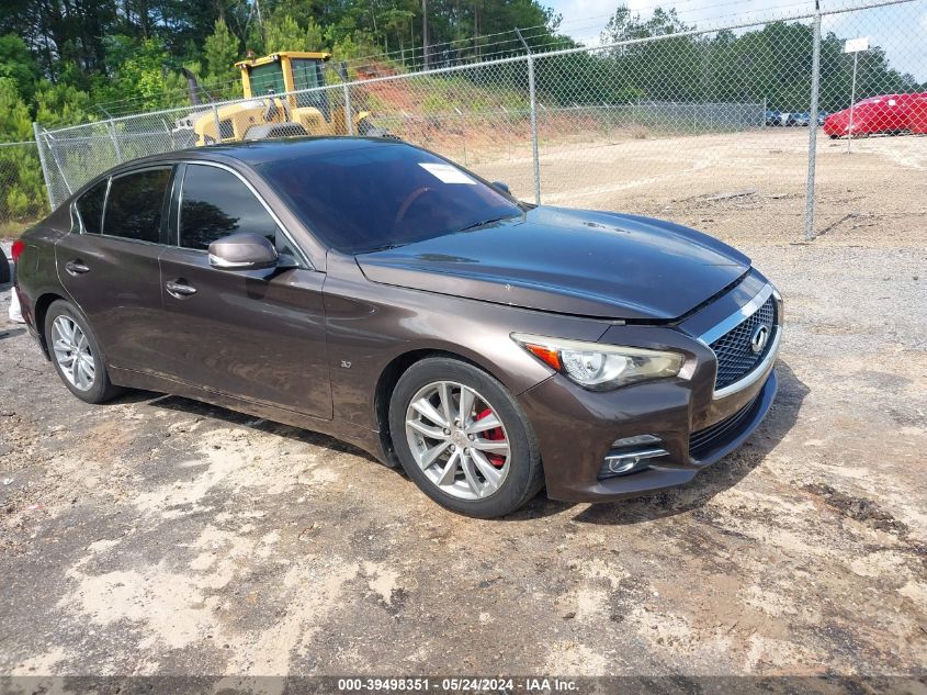 2015 Infiniti Q50 Premium VIN: JN1BV7AP4FM345972 Lot: 39498351