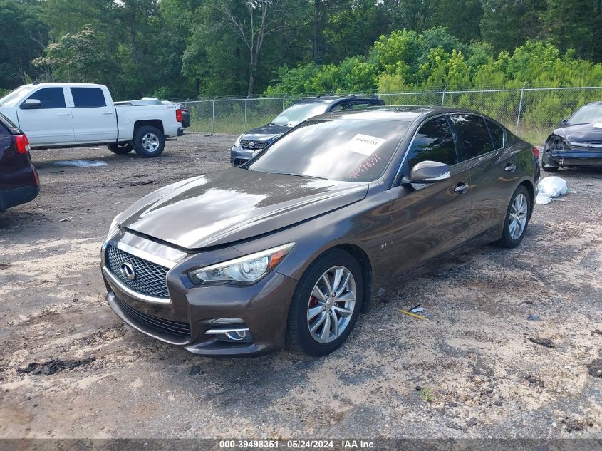 2015 Infiniti Q50 Premium VIN: JN1BV7AP4FM345972 Lot: 39498351