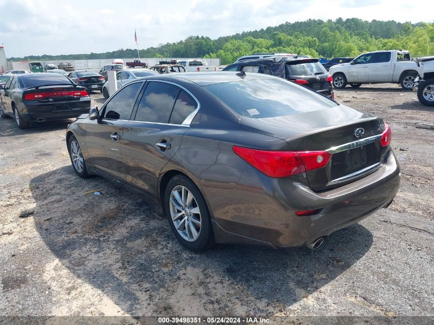 2015 Infiniti Q50 Premium VIN: JN1BV7AP4FM345972 Lot: 39498351