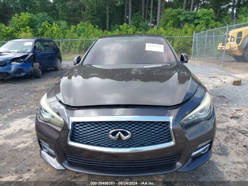 2015 Infiniti Q50 Premium VIN: JN1BV7AP4FM345972 Lot: 39498351