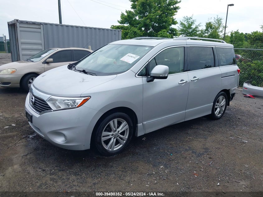2015 Nissan Quest Platinum/S/Sl/Sv VIN: JN8AE2KP5F9130733 Lot: 39498352