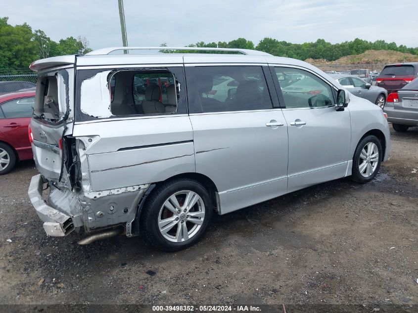 2015 Nissan Quest Platinum/S/Sl/Sv VIN: JN8AE2KP5F9130733 Lot: 39498352