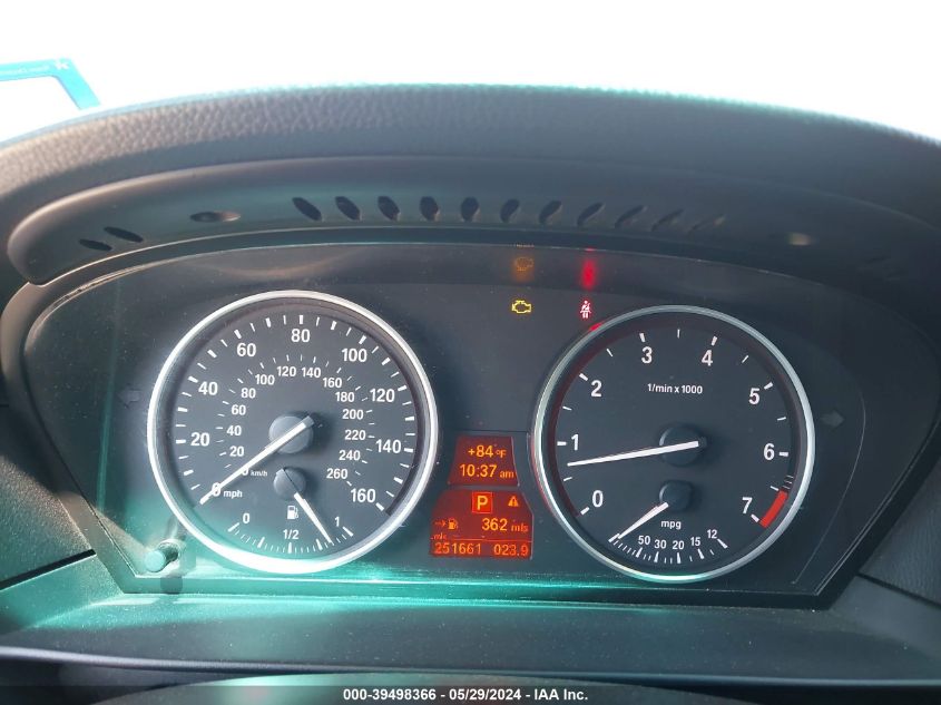 2009 BMW 550I VIN: WBANW53579CT55524 Lot: 39498366