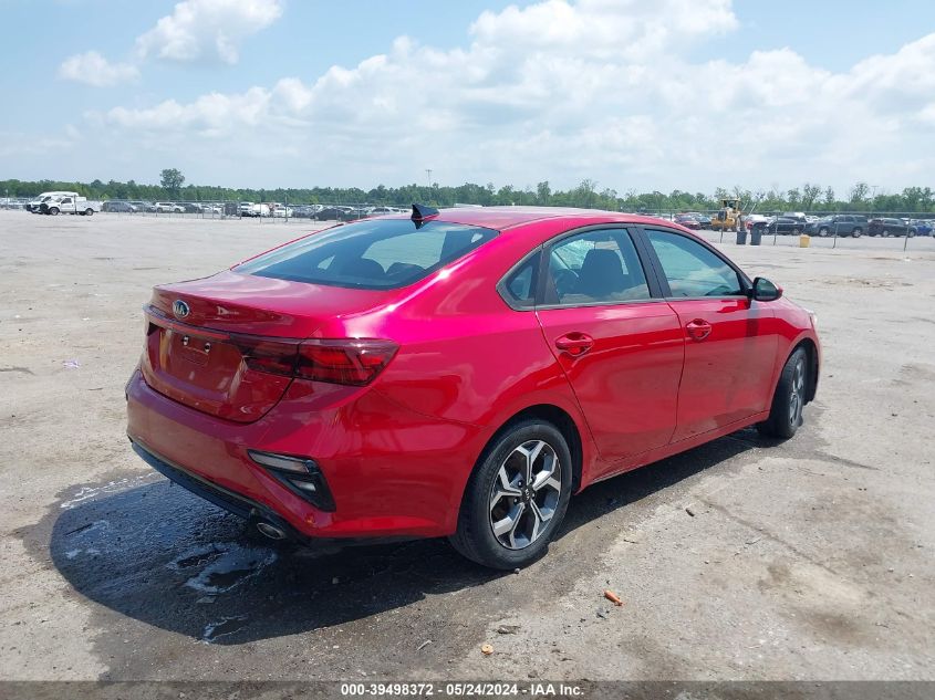 2020 Kia Forte Lxs VIN: 3KPF24AD3LE248039 Lot: 39498372