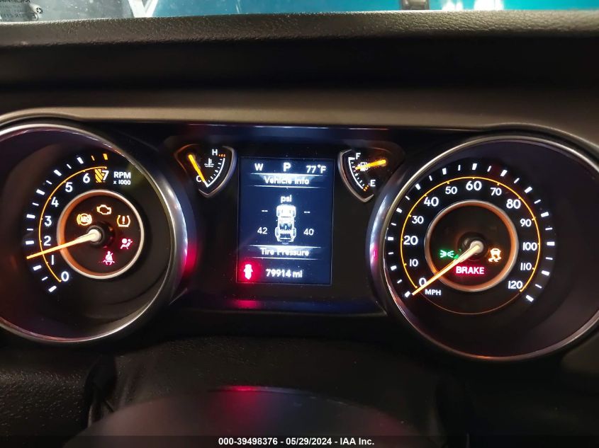 2019 Jeep Wrangler Sport S 4X4 VIN: 1C4GJXAGXKW613808 Lot: 39498376