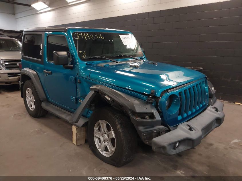 2019 Jeep Wrangler Sport S 4X4 VIN: 1C4GJXAGXKW613808 Lot: 39498376