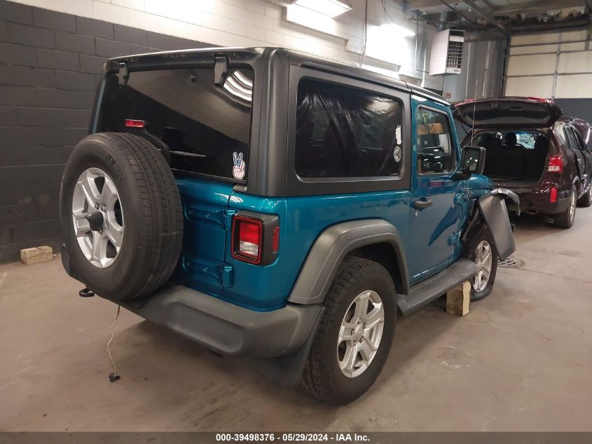 2019 Jeep Wrangler Sport S 4X4 VIN: 1C4GJXAGXKW613808 Lot: 39498376