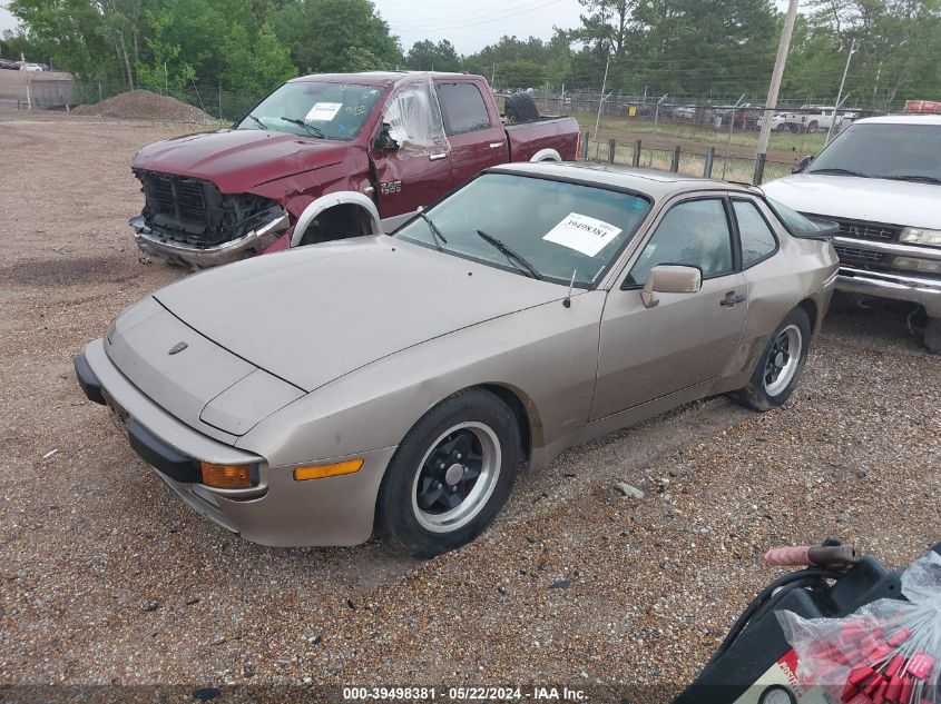 1983 Porsche 944 VIN: WP0AA0947DN457758 Lot: 39498381