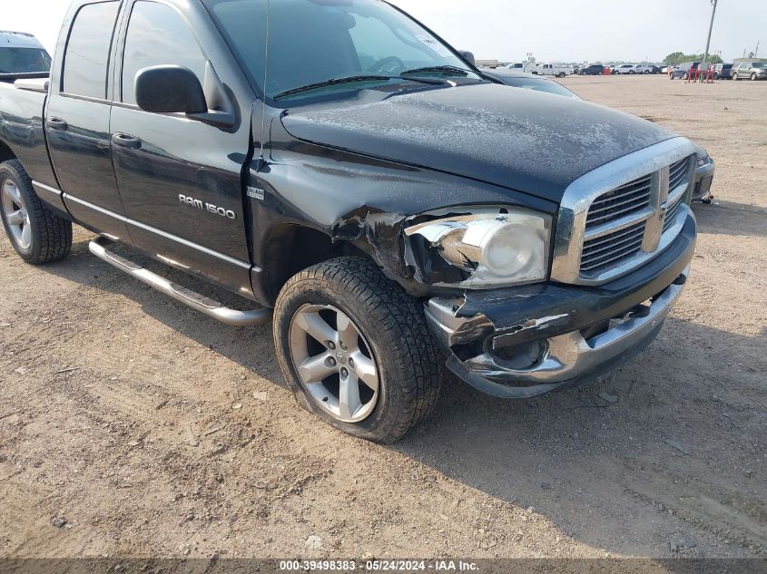 2007 Dodge Ram 1500 Slt/Trx4 Off Road/Sport VIN: 1D7HU18287S223524 Lot: 39498383