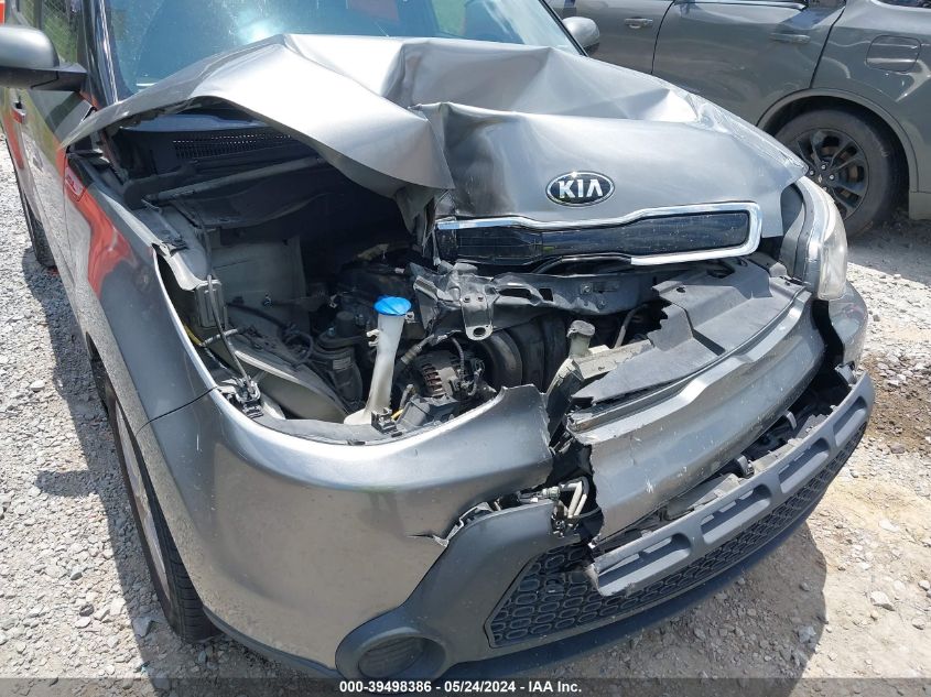 2015 Kia Soul + VIN: KNDJP3A55F7202960 Lot: 39498386