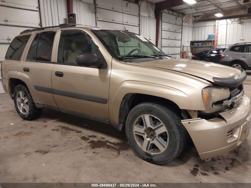 2005 Chevrolet Trailblazer Ls VIN: 1GNDT13S752340342 Lot: 39498437