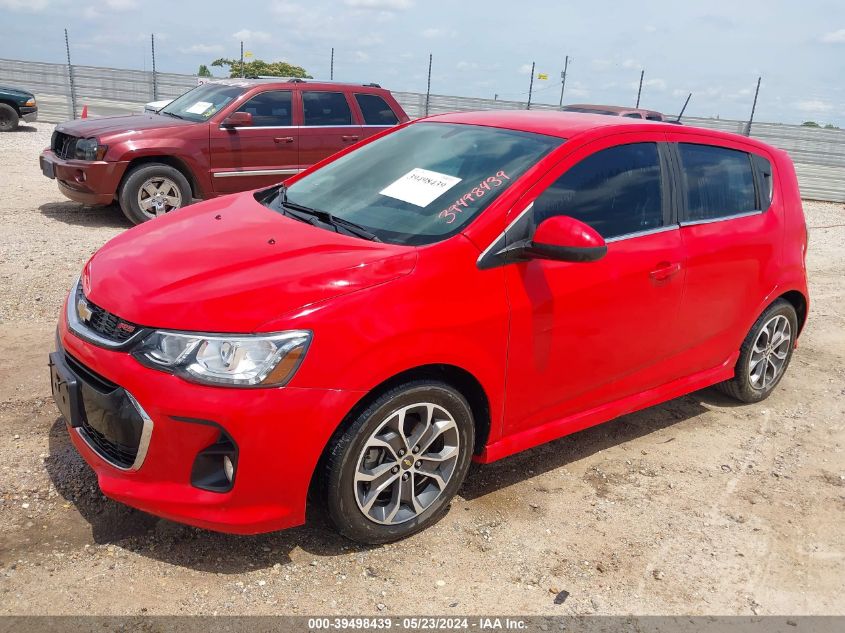 2017 Chevrolet Sonic Lt Auto VIN: 1G1JD6SH9H4158347 Lot: 39498439