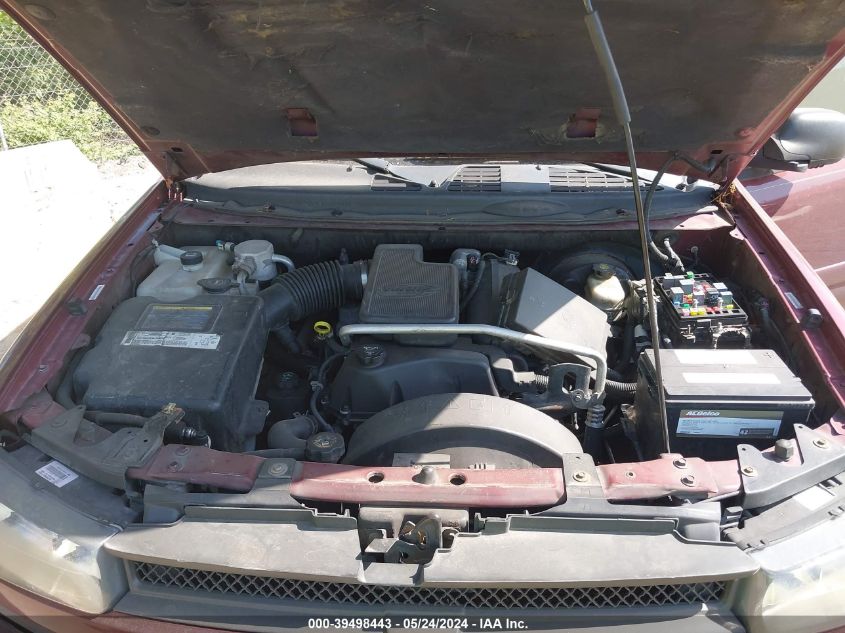 2005 Chevrolet Trailblazer Lt VIN: 1GNDT13S452168545 Lot: 39498443