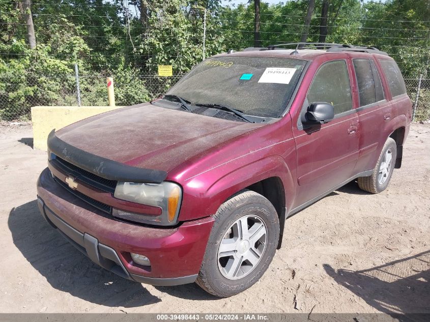 2005 Chevrolet Trailblazer Lt VIN: 1GNDT13S452168545 Lot: 39498443